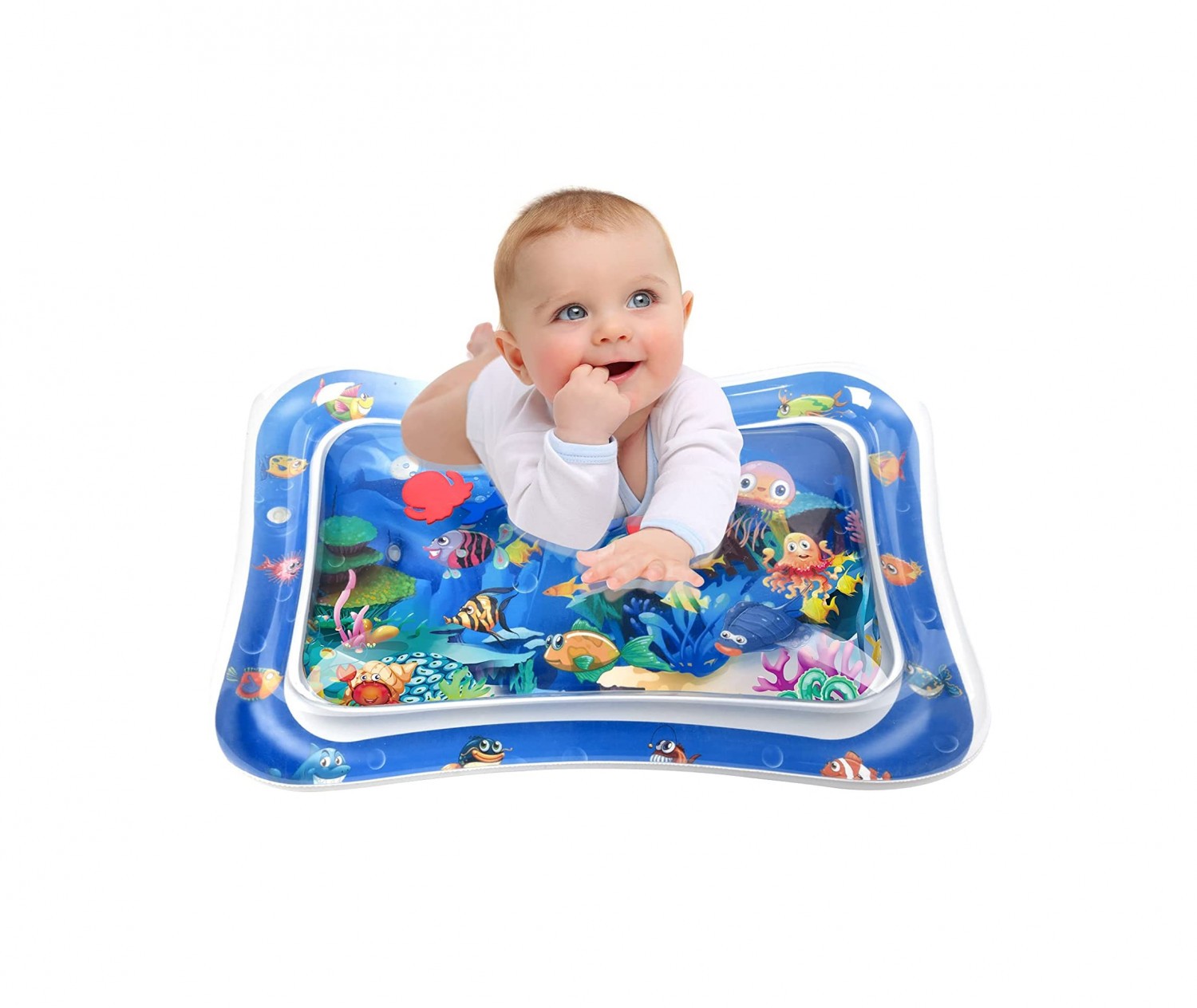 Infinno Inflatable Tummy Time Mat Premium Baby Water Play Mat for Infants  and Toddlers Baby Toys for 3 to 24 Months, Strengthen Your Baby's Muscles